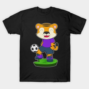 Tiger Soccer player Soccer T-Shirt